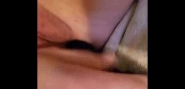  My fiancé fucking her tight pussy